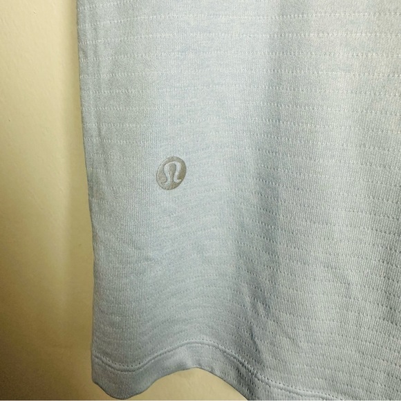 Lululemon License to Train Classic-Fit Tank Top in Heathered Aero Blue Size 12 - Picture 7 of 9